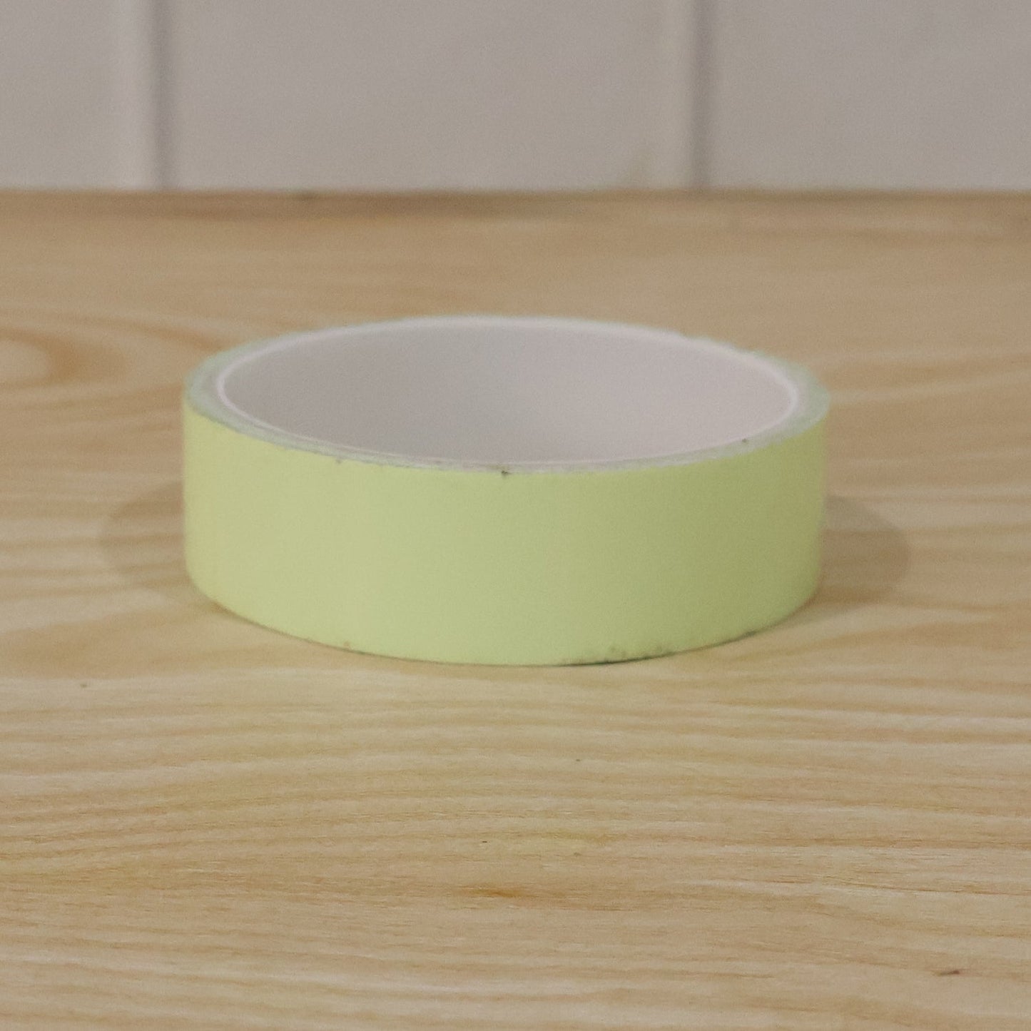 Adhesive tape roll side view