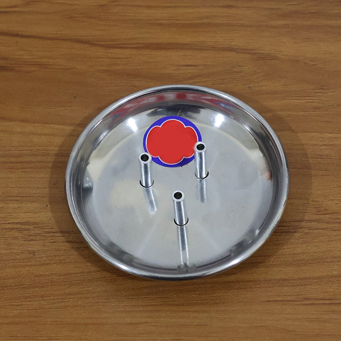 Polished lotus incense stand