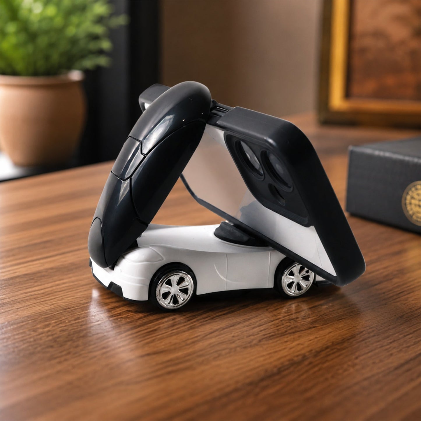 Multifunctional Mouse-Shaped Car Mobile Phone Holder (1 Pc)