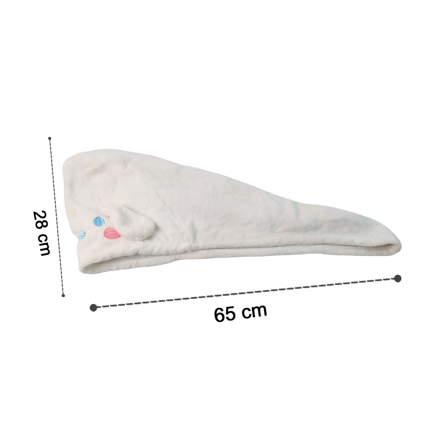 Soft Microfiber Hair Drying Towel Wrap (1 pc / Mix Design)