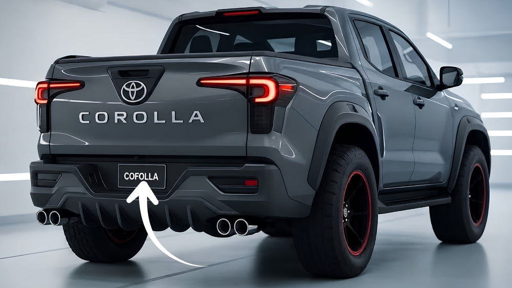 2026 Toyota Corolla Pickup Mini truck with high power engine, luxury features updated with AI