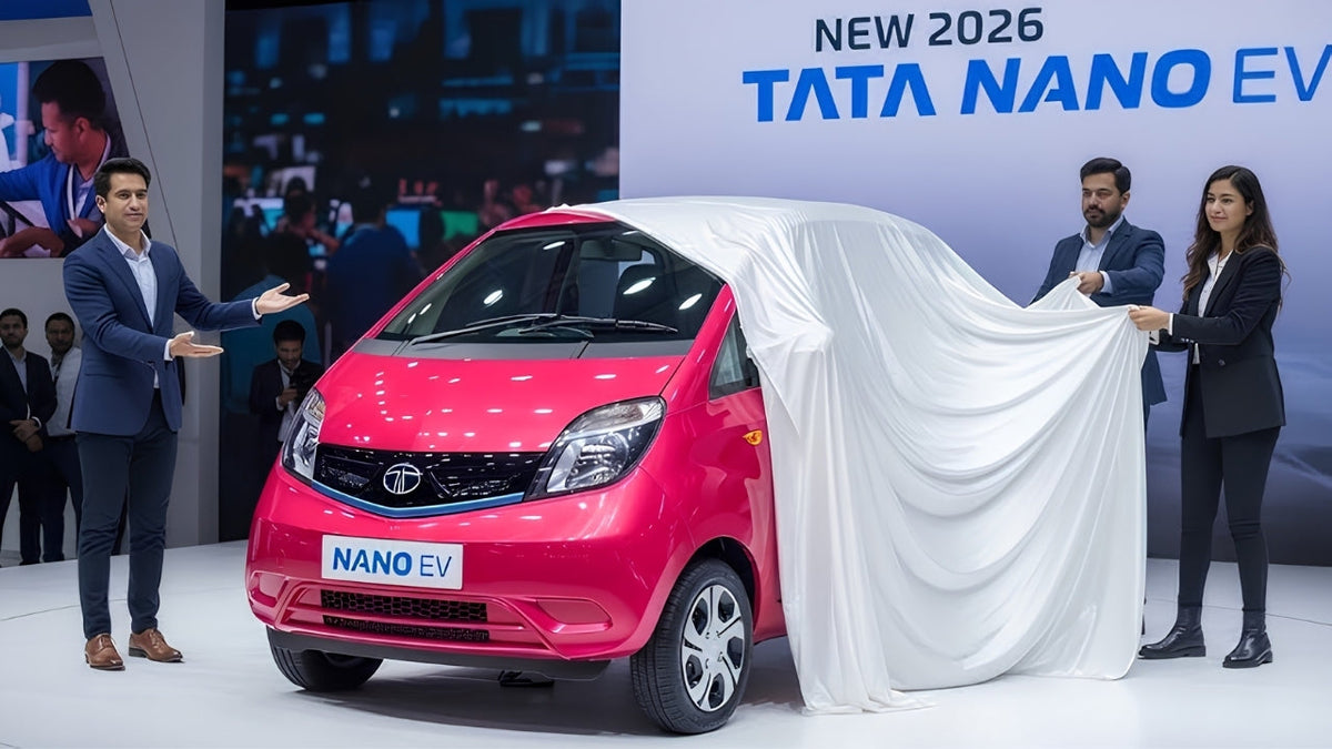 Tata Nano EV new facelift launch with luxury interior, Range is 500KM in single charge