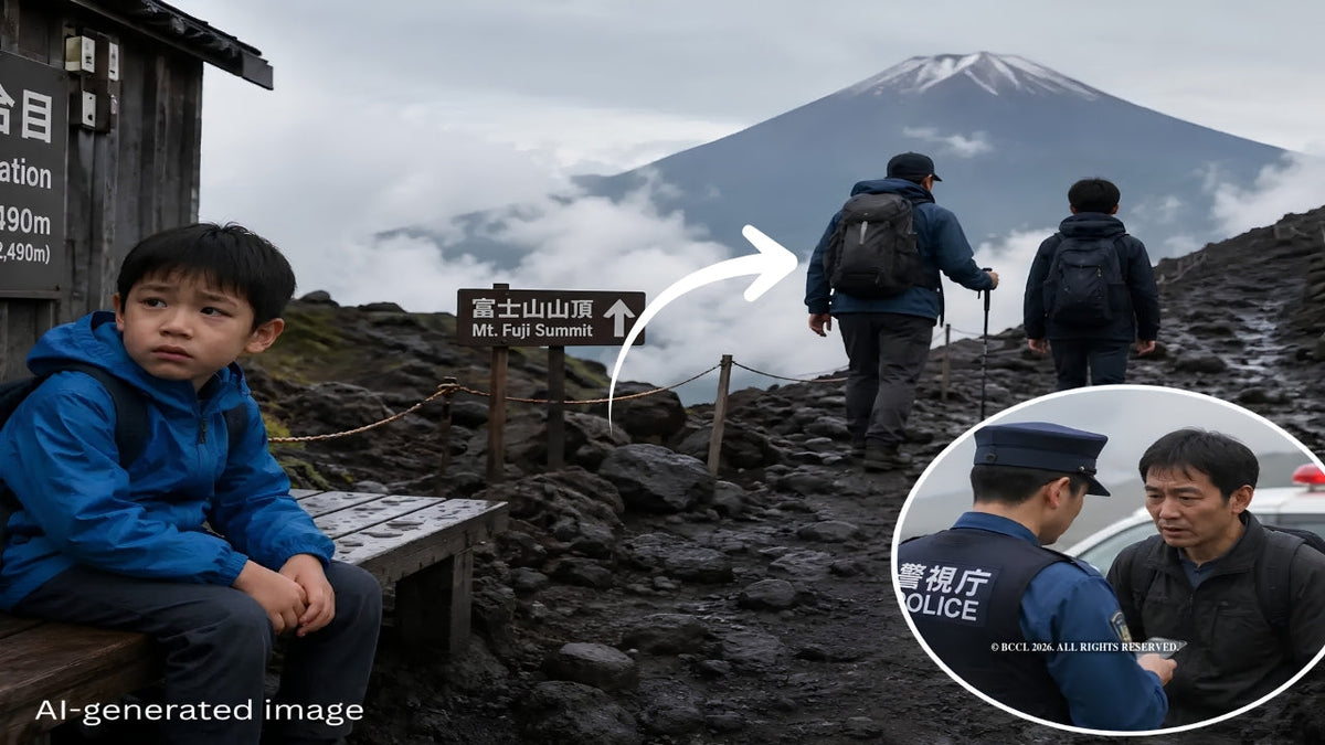 Seven-Year-Old Boy Left Alone on Mount Fuji After Father Continued Climb