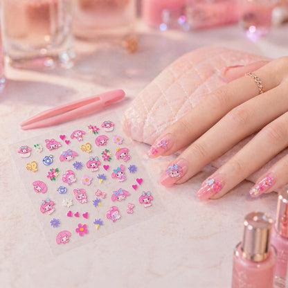 DIY nail art sticker set