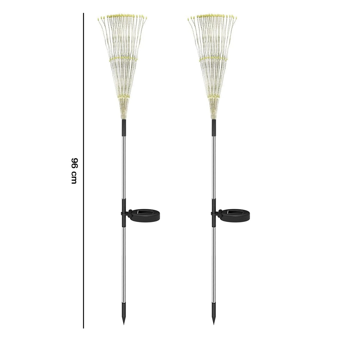 Decorative Solar Firework LED Garden Lights (2 Pc)