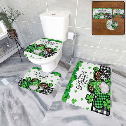 3 in 1 Bathroom Mat Set main image installed in bathroom
