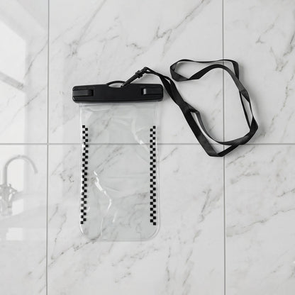 Waterproof Mobile Pouch Cover Black - Studio Shot