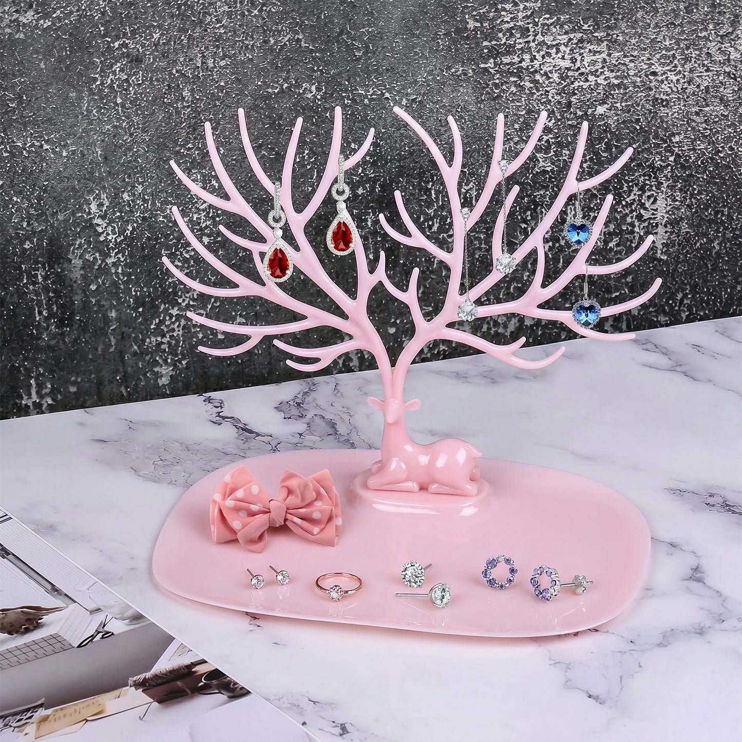 Big deer jewellery stand full view India