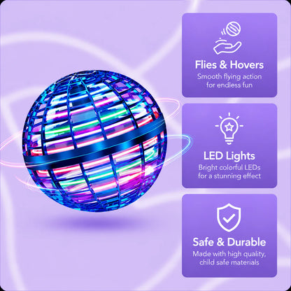 Magic Flying Orb Ball Toy with RGB Lights | Digi Mart