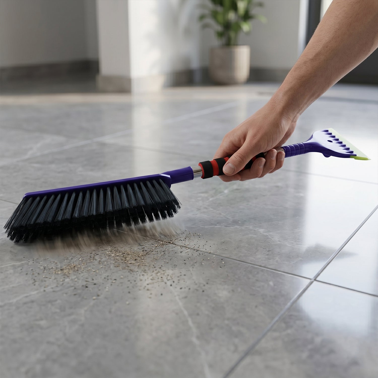 windshield snow removal brush