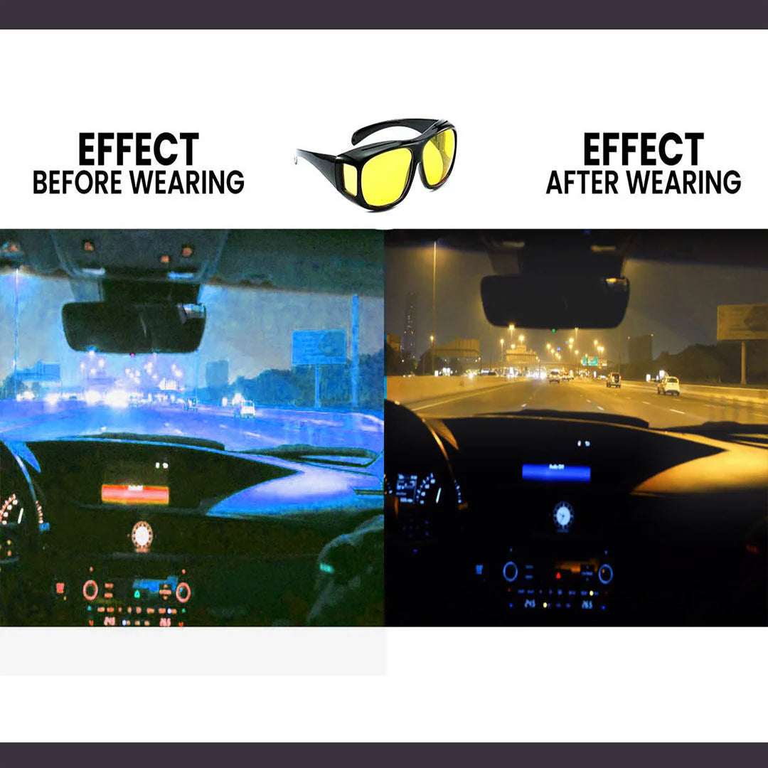 HD Night Vision Driving Glasses