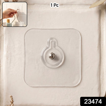 Transparent Adhesive Wall Hook 