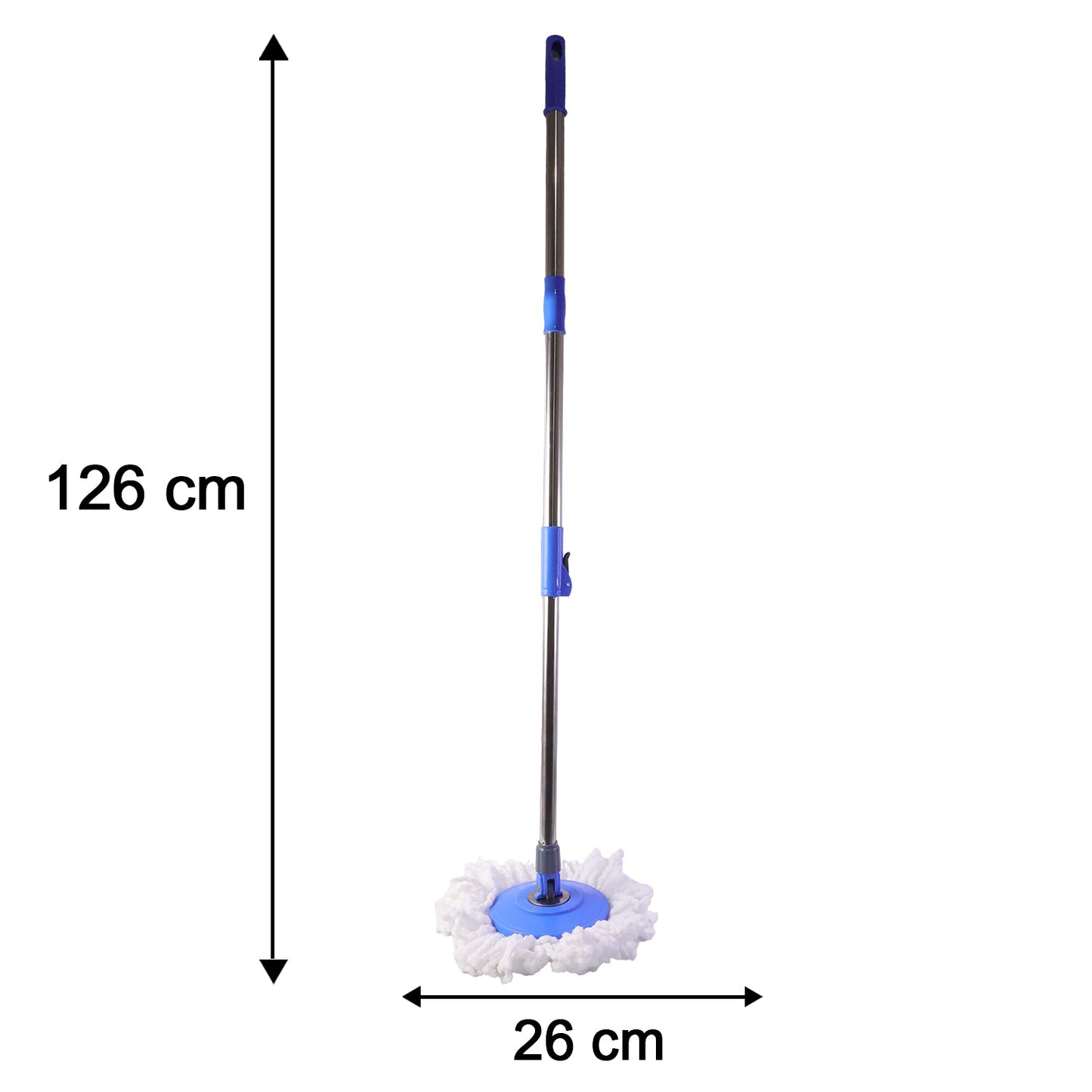 durable spin mop set for wet dry cleaning