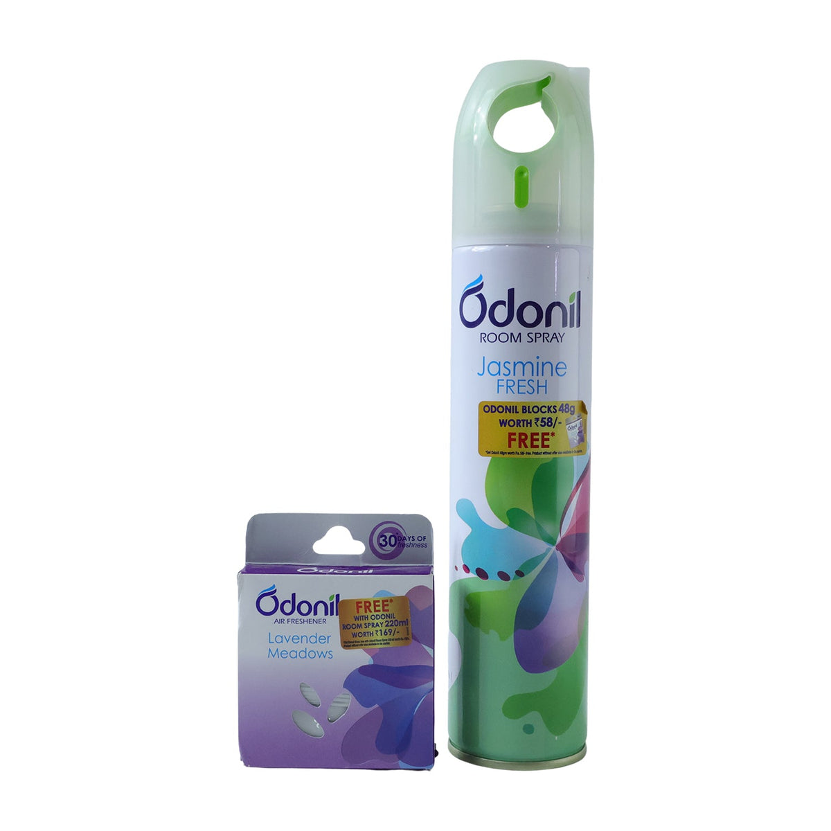 household room spray with fragrance blocks combo