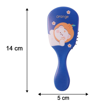 Fun and Colorful Mix Design Kids Hair Comb (1 Pc, Mix Design)