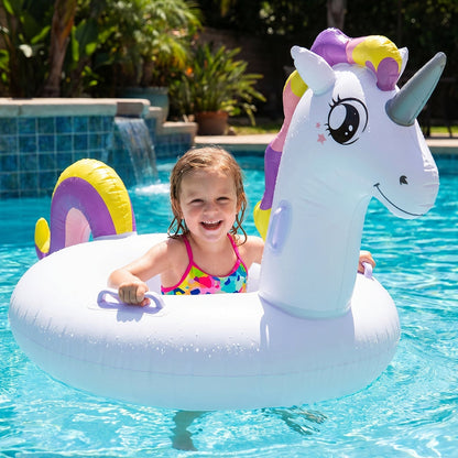 safe floating ring kids swimming water fun