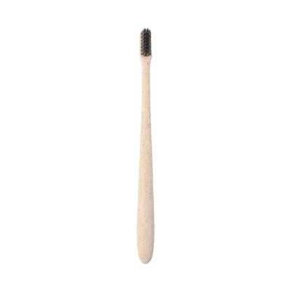 Wheat Straw Soft-Bristle Toothbrush for Deep Cleaning & Dental Care (1 Pc)
