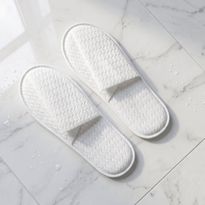 Disposable Hotel Slippers for Guests (1 Pair)