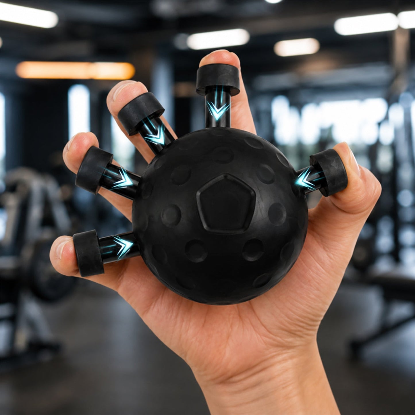 Eagle Claw Finger Gripper Hand Grip Strength And Wrist Exerciser Ball (1 Pc)