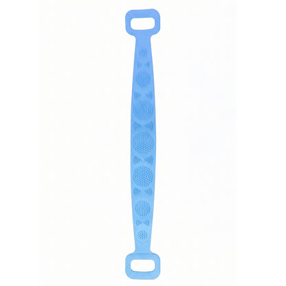 Long Silicone Body Back Scrubber Belt For Bath (1 Pc)
