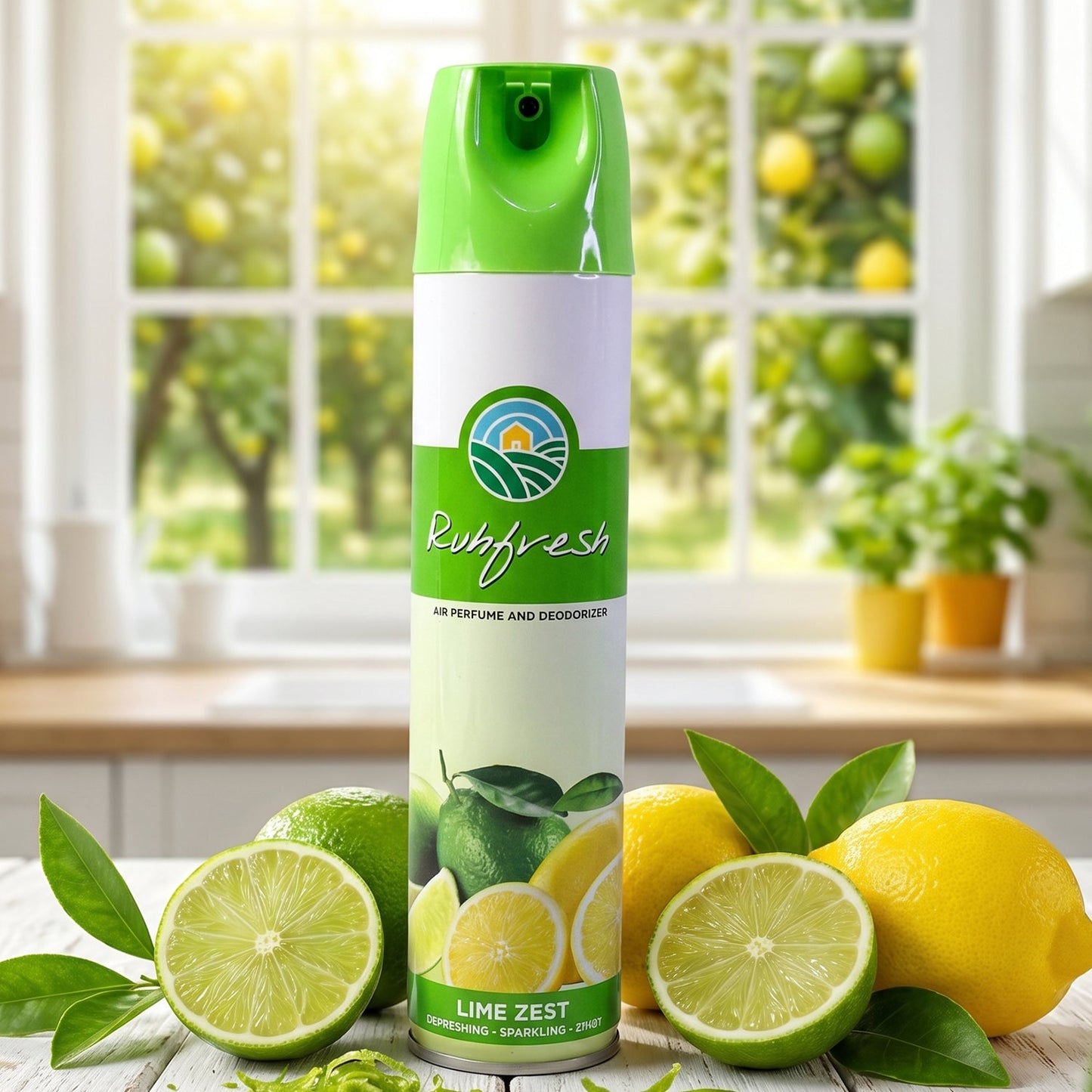 Lime Zest Air Freshener Spray (1 Pc, 220 ML)