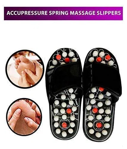 Acupressure Therapy Slippers | Foot Massage & Relaxation Sandals for Men & Women