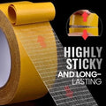 Adhesive Strength Mesh Double-Sided Tape – Heavy Duty Multipurpose Mounting Tape (5M)