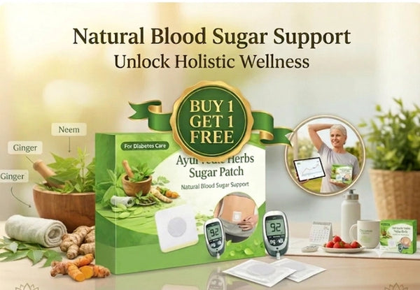 GlucoCare Herbal Diabetic Patch | Buy 1 Get 1 FREE 40 Pcs