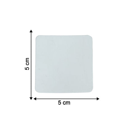 Double Side Sticker Size 5x5 cm Dimensions