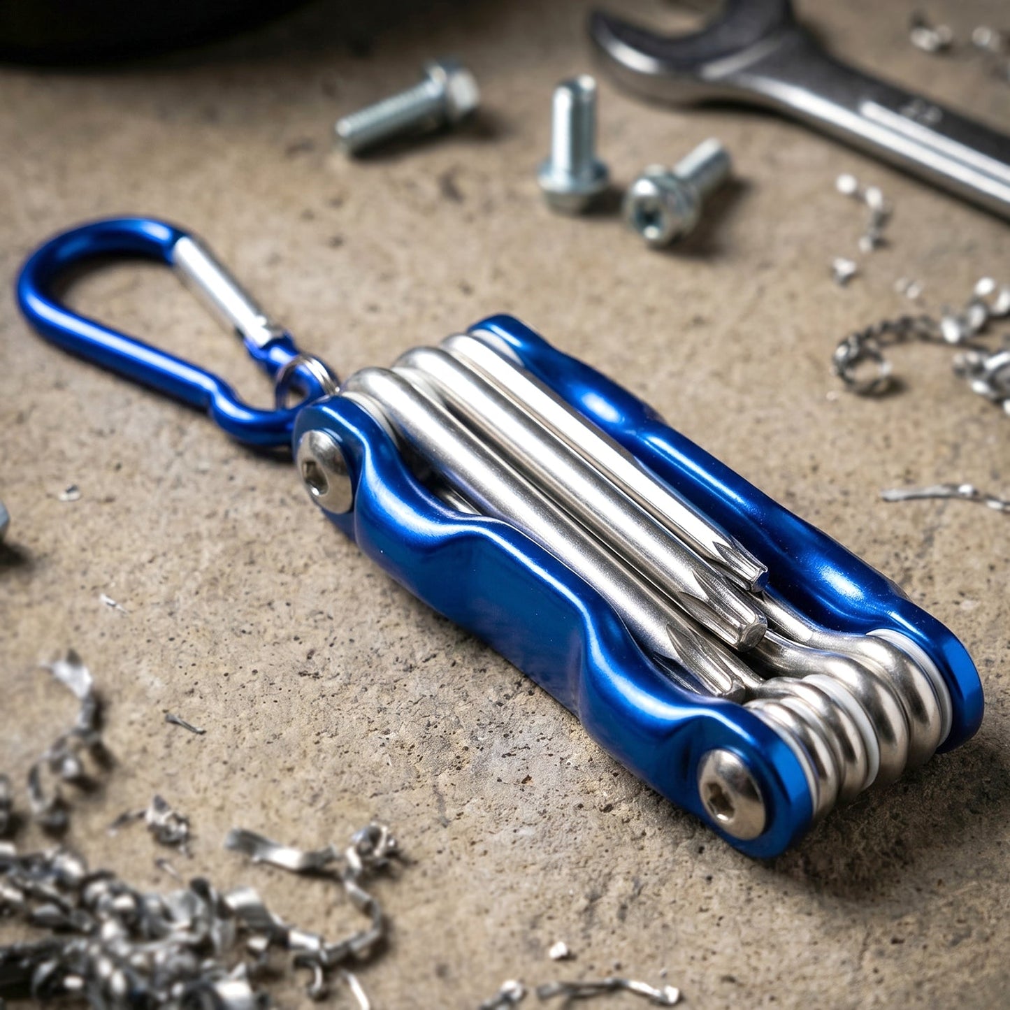 8 In 1 Multifunctional Cycling Bike Repair Tool Portable Foldable Multi Tool Kit