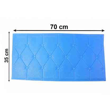 bedroom decorative foam wall tile blue