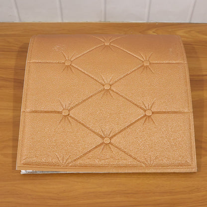DIY self adhesive wall decor brown