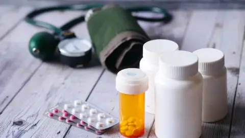 Illustrative image: blood pressure pill