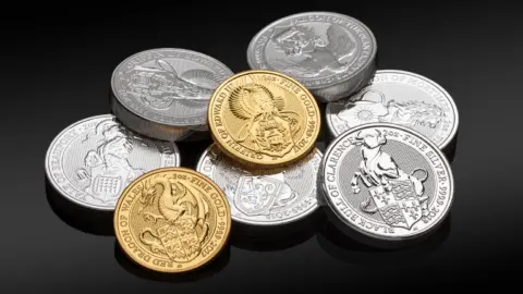 Illustrative image: gold and silver coins