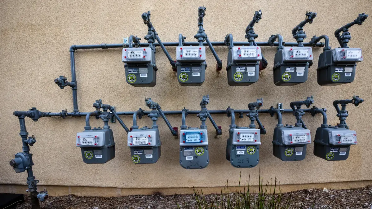 Illustrative image: standing charges on gas bills